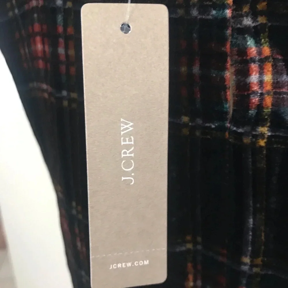 J. Crew Plaid Sleeveless Top